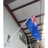 FP-04A Flagpole 8Ft Angled with Bracket